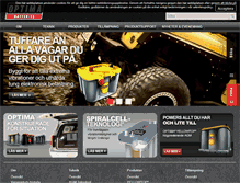 Tablet Screenshot of optimabatteries.se